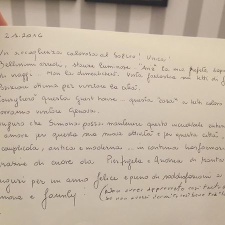 So&Leo Guest House Genua Zewnętrze zdjęcie